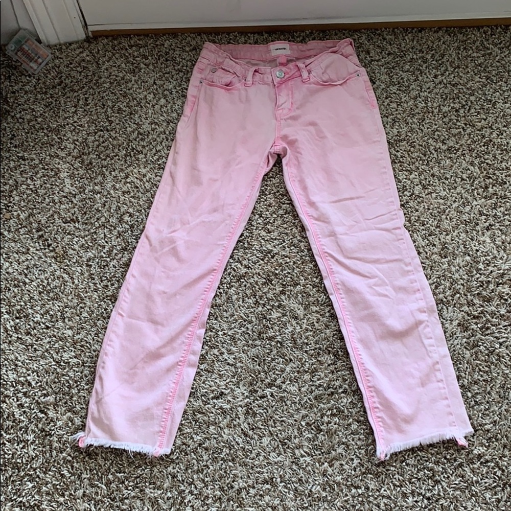 Pink Hudson jeans
